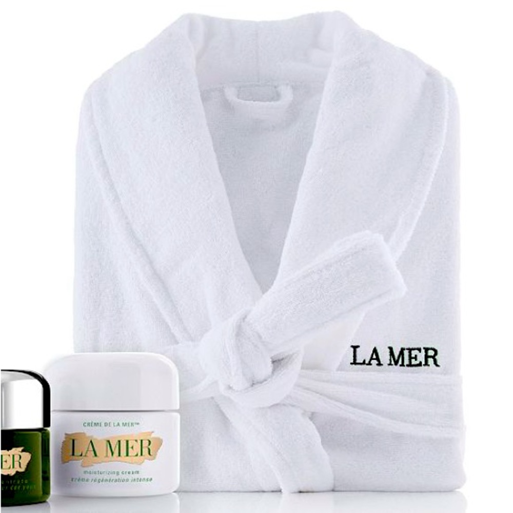 NEW La Mer Plush Luxury Terry Bath Robe